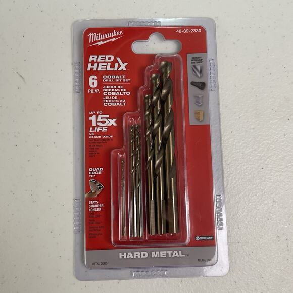 Milwaukee DeWALT New Sealed Drill Bit Bundle Shockwave Impact Maxfit 34 Pieces - Picture 2 of 15